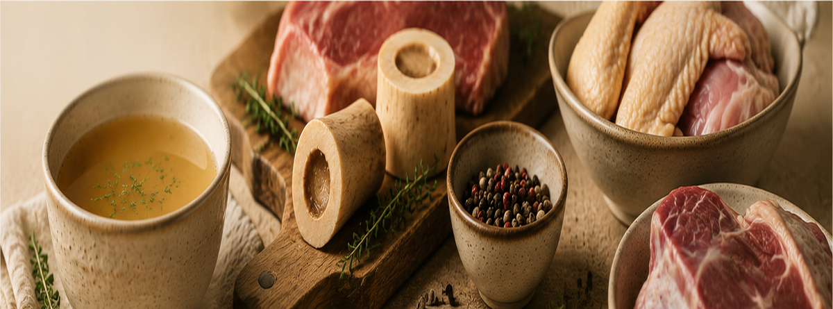 Tabla de alimentos con colágeno: ¿Dónde está realmente el colágeno?