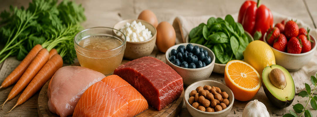 Alimentos con colágeno