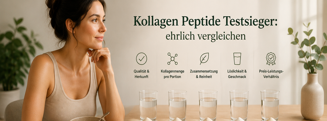Péptidos de colágeno: producto destacado en tests