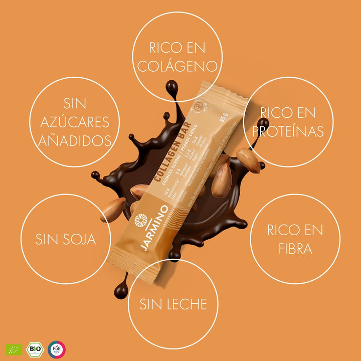 Barrita de colágeno, cacahuete