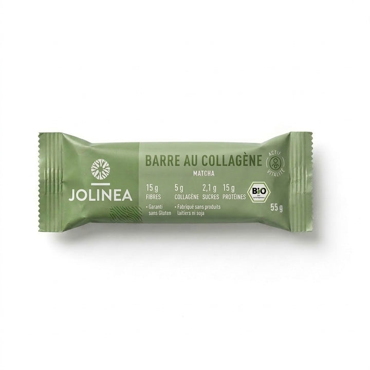 Barrita de colágeno, matcha