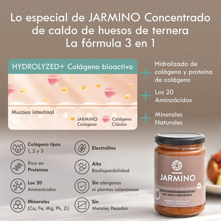 Caldo de huesos concentrado + Barrita de Colágeno GRATIS
