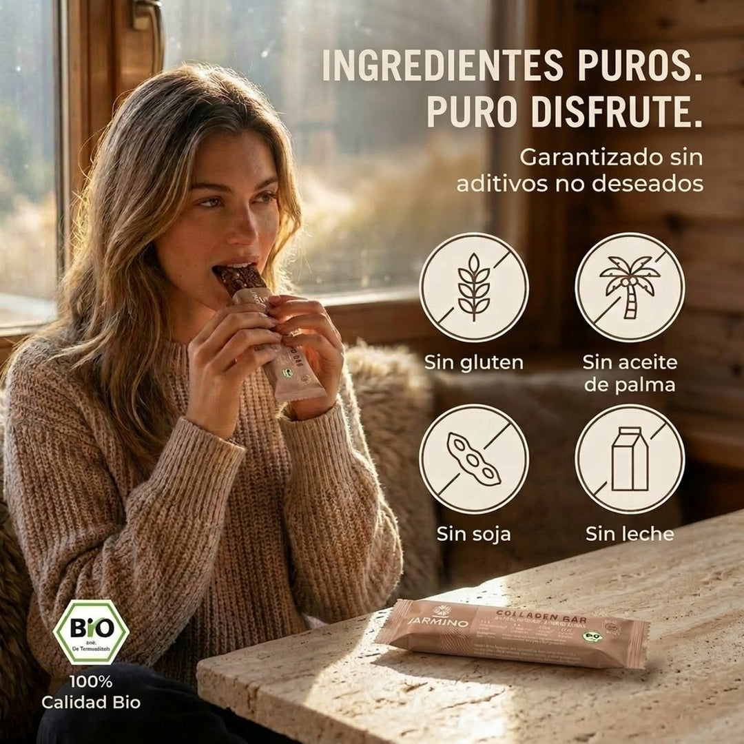 Barrita de colágeno, almendra