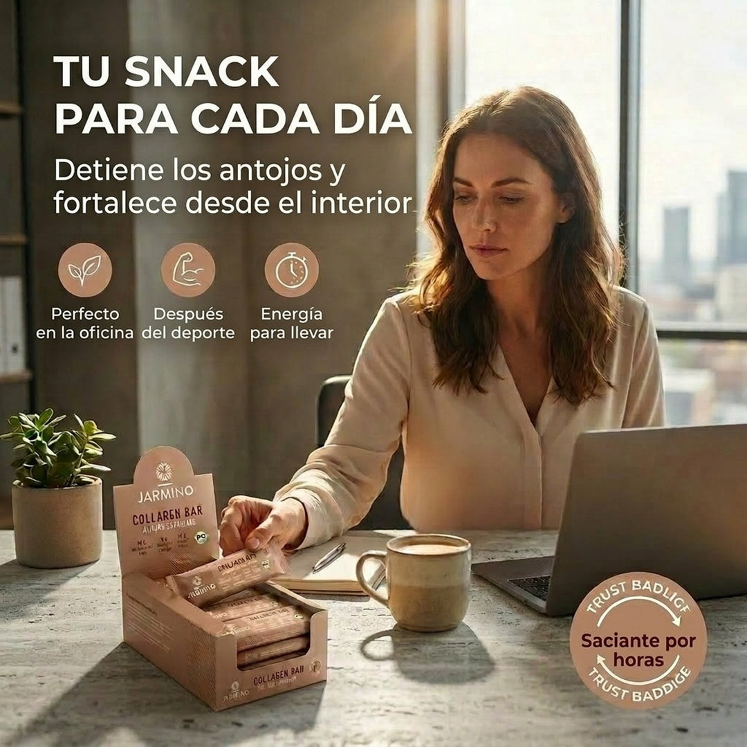 Barrita de colágeno, almendra