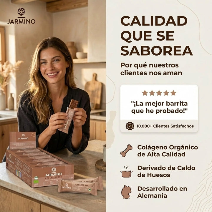 Barrita de colágeno, almendra