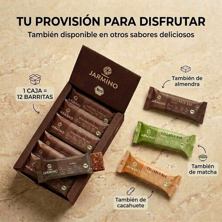 Barrita de colágeno, brownie