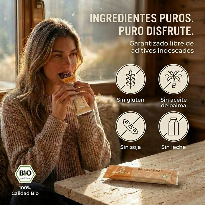 Barrita de colágeno, cacahuete