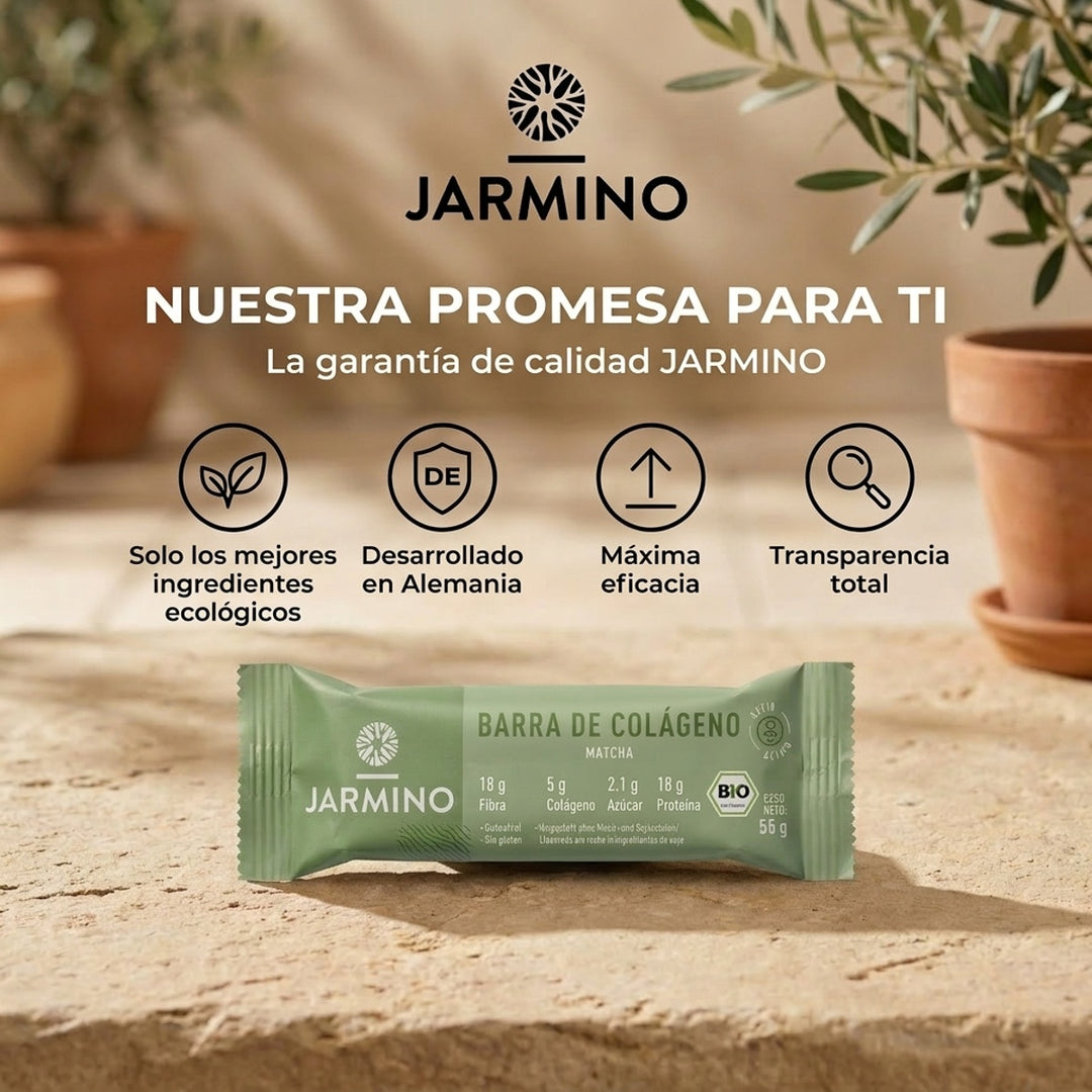 Barrita de colágeno, matcha
