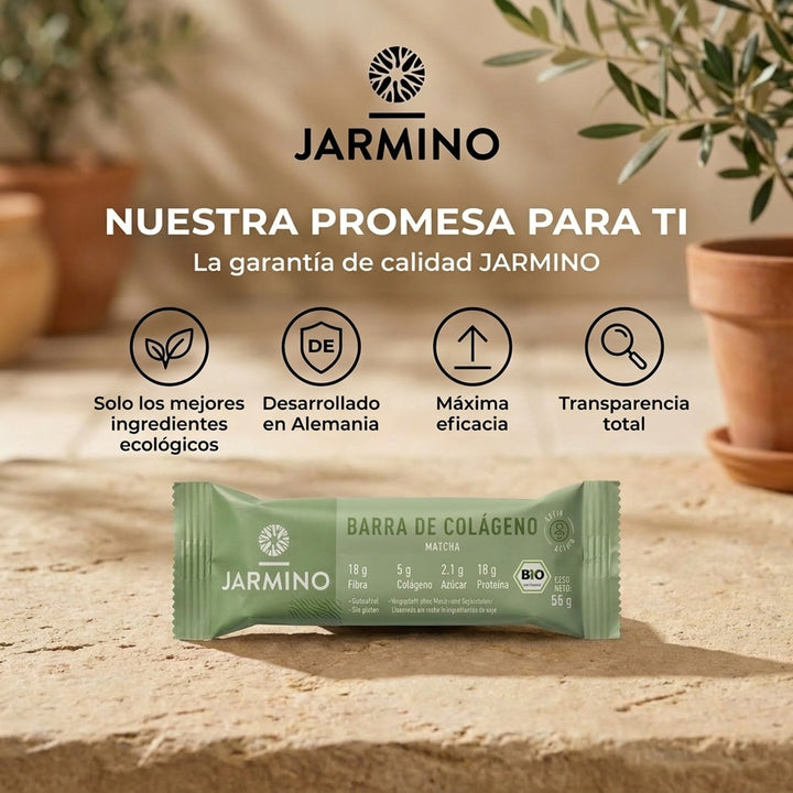 Barrita de colágeno, matcha