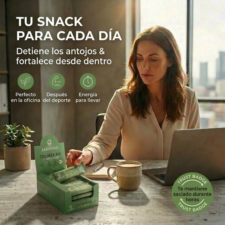 Barrita de colágeno, matcha