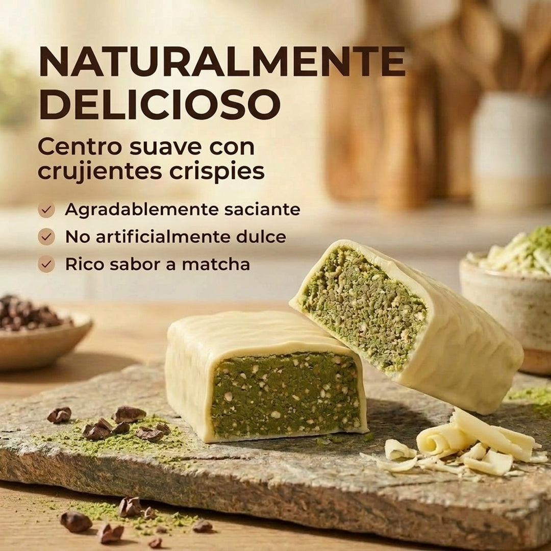 Barrita de colágeno, matcha