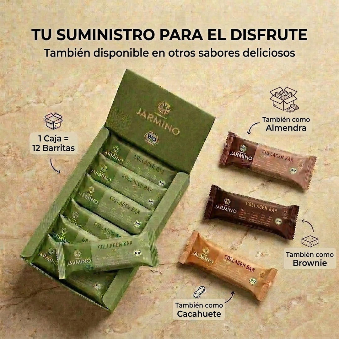 Barrita de colágeno, matcha