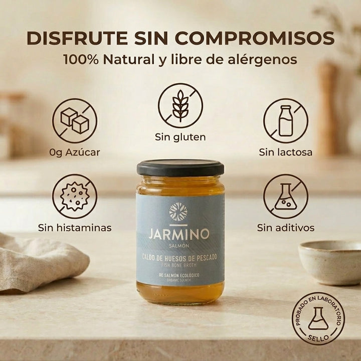 Caldo de huesos de pescado (6x 350ml)