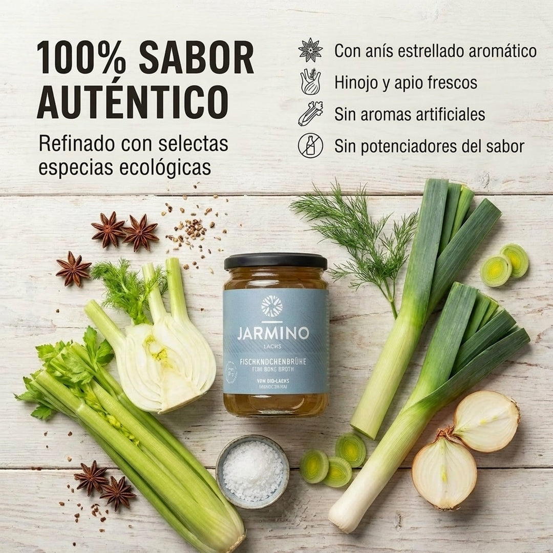 Caldo de huesos de pescado (6x 350ml)