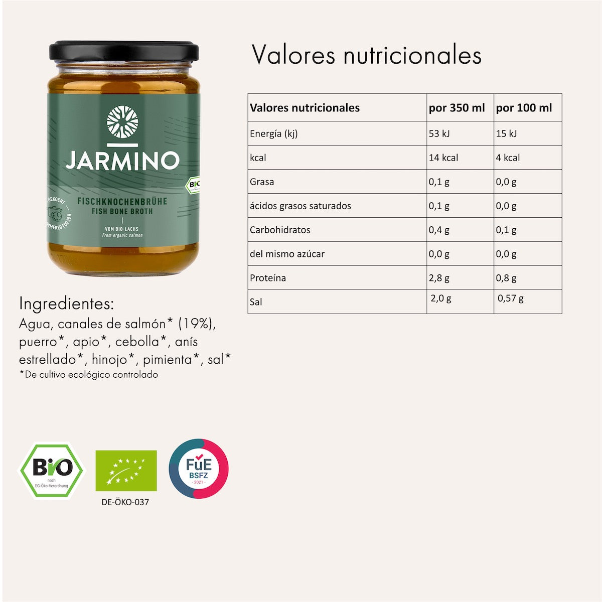 Caldo de pescado (6x 350ml)