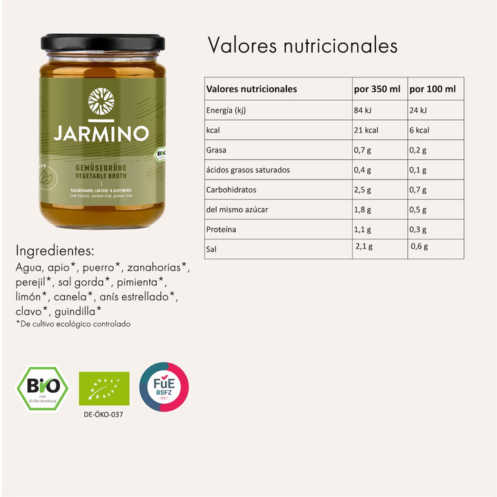 Caldo de verduras (6x350 ml)
