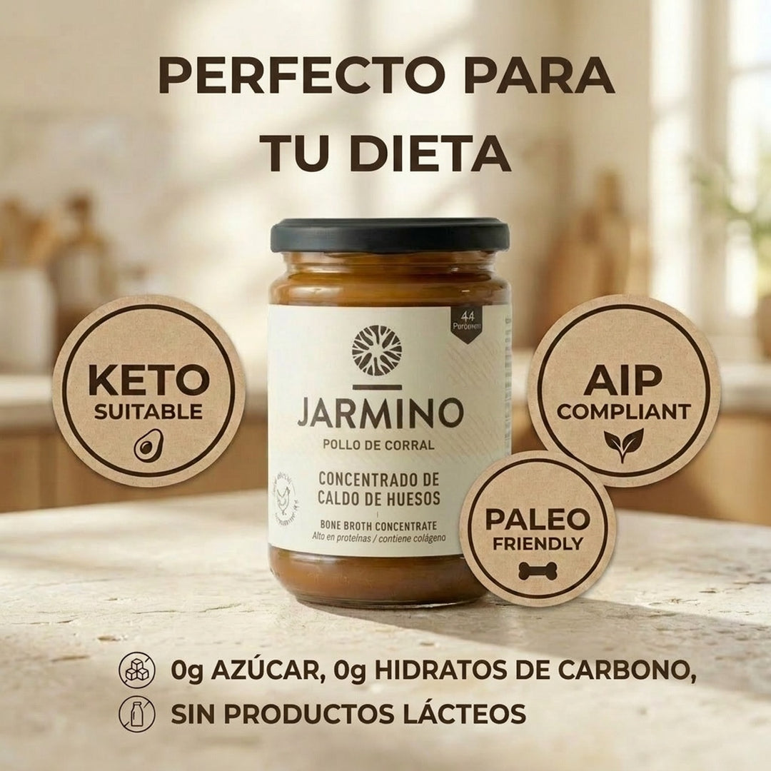 Caldo de huesos concentrado de pollo (410g)