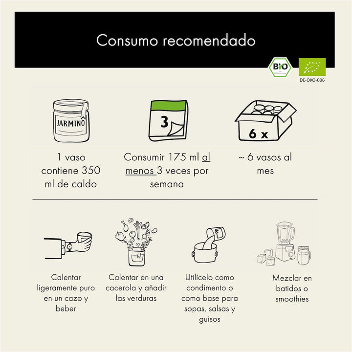 Caldo de huesos de pollo (6x350 ml)